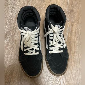 Vans Black High Top Sneakers